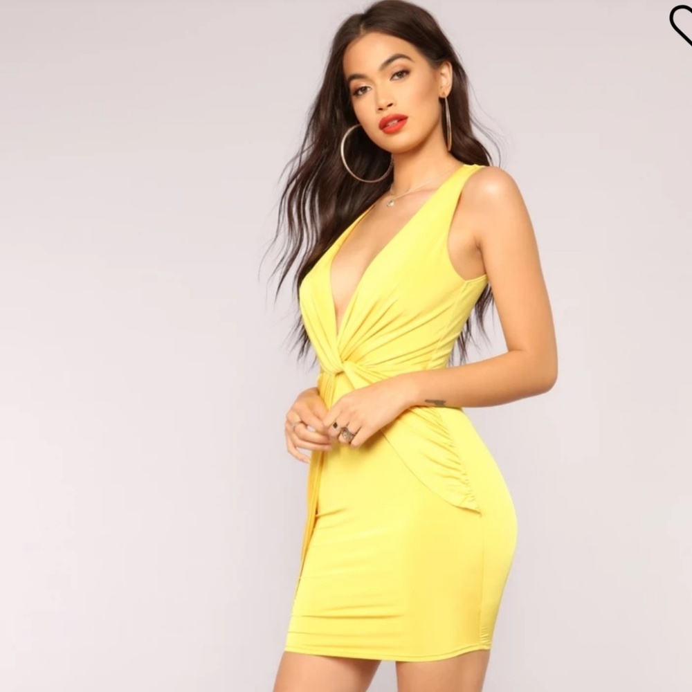 3 for $15- *NWT* Yellow Mini Dress